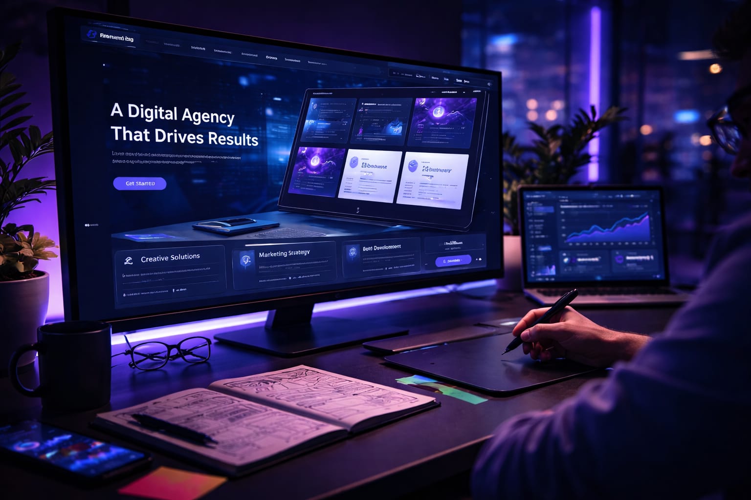 Criação digital premium